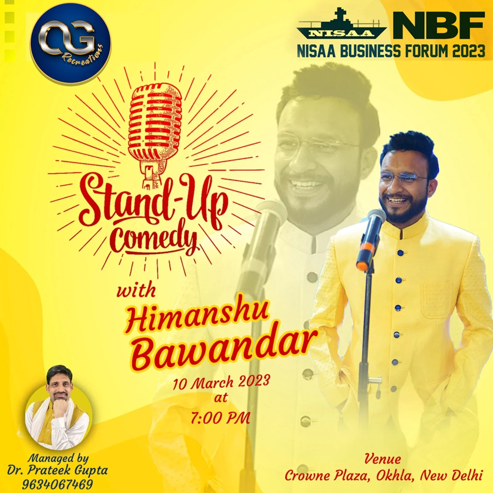Rhymes & Punchlines: Stand-up Night with Himanshu Bawandar